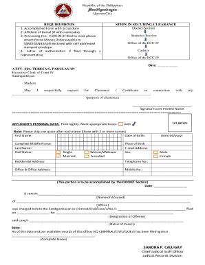 sb.judiciary.gov.ph clearance form